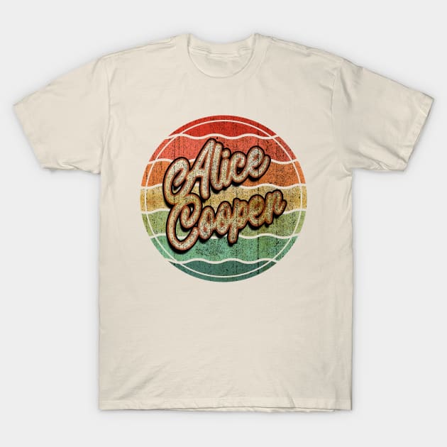 Retro Vintage Alice Cooper T-Shirt by Electric Tone